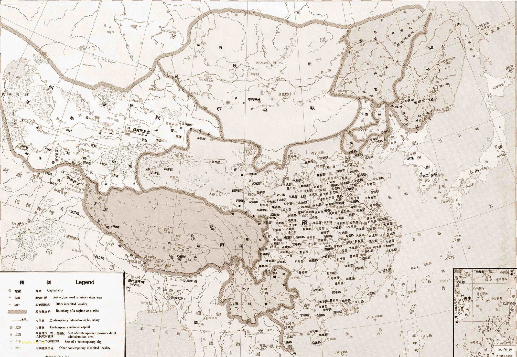 【精华】中国历代边疆地图--喜欢历史的可以看