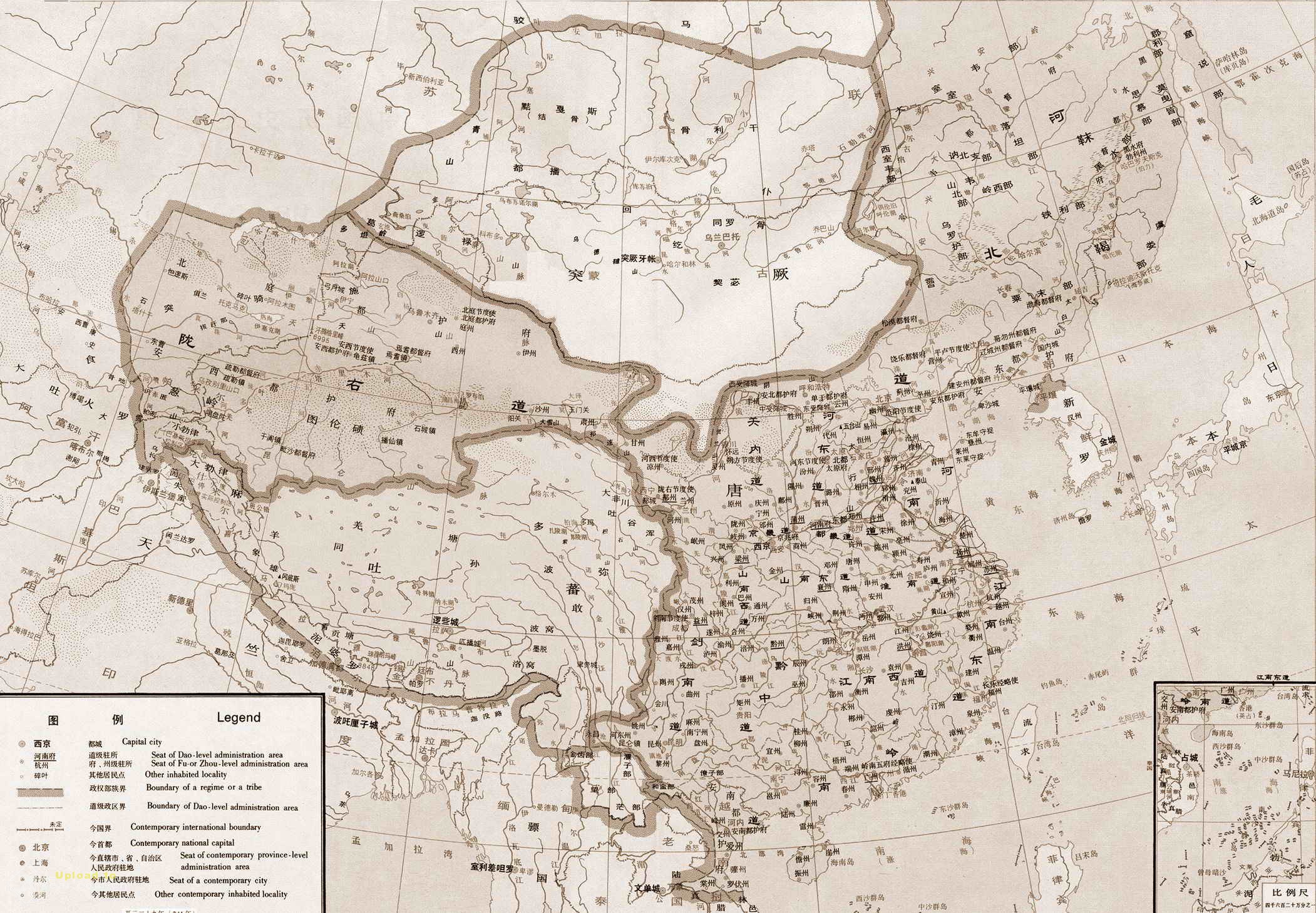 【精华】中国历代边疆地图--喜欢历史的可以看看