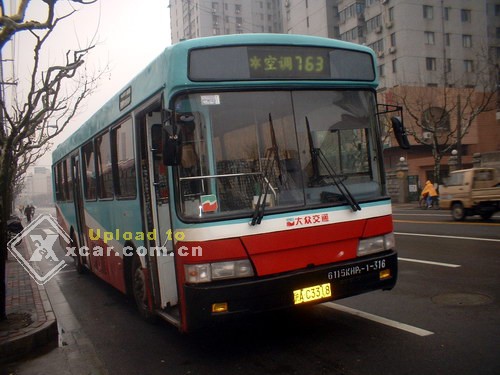 的公交车——*空调763  sk6115khp2-1-316(不过这车明年就要报废了)