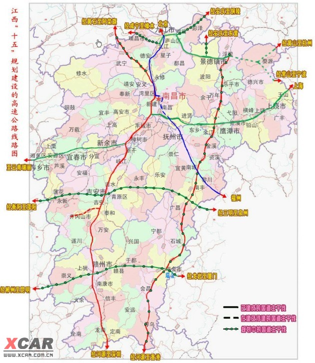 江西省内交通旅游地图大全[有奖征集,请勿灌水