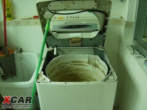 【精华】全自动洗衣机内桶拆下来后的照片(震