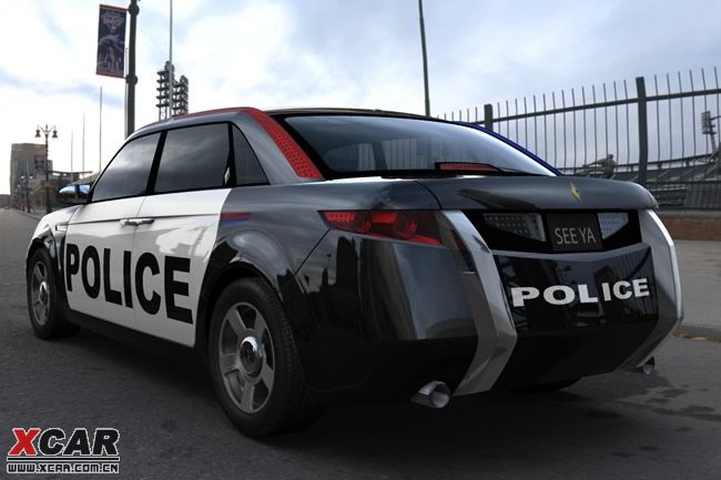 carbon motors e7 超级警车
