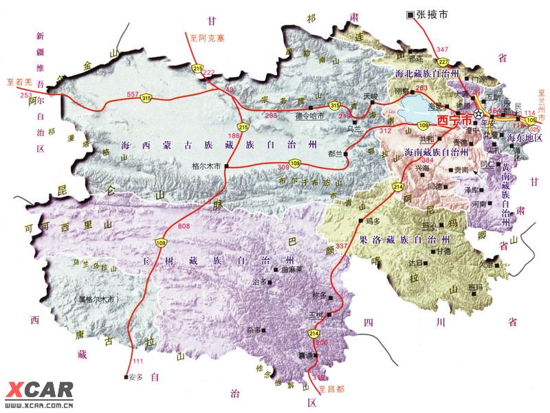全国31省级单位高速公路及主要国道图!(12月10日更新)