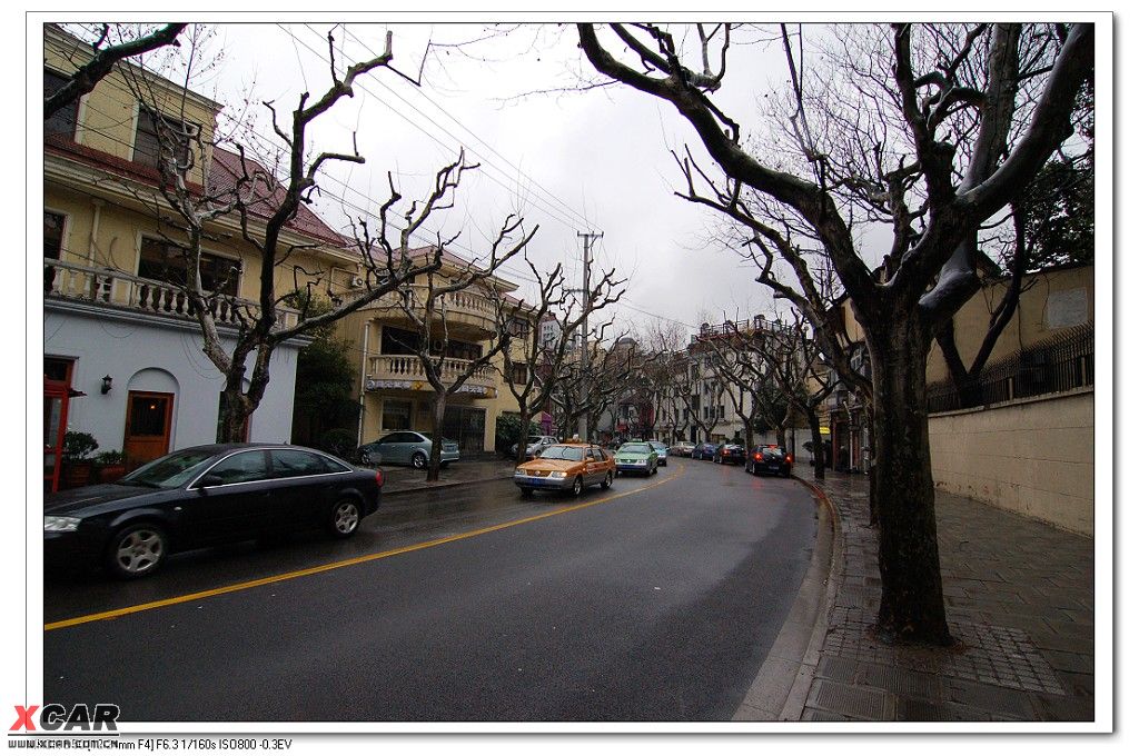 今天的拍摄路线是复兴路华山路转进高邮路