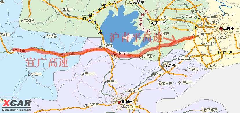 上海去的话可以参考下面图到宣城(约300km不到一点),剩下的参考图2