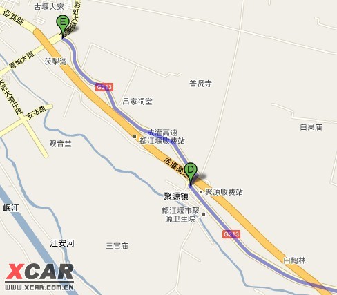 成青快速通道路线图图片