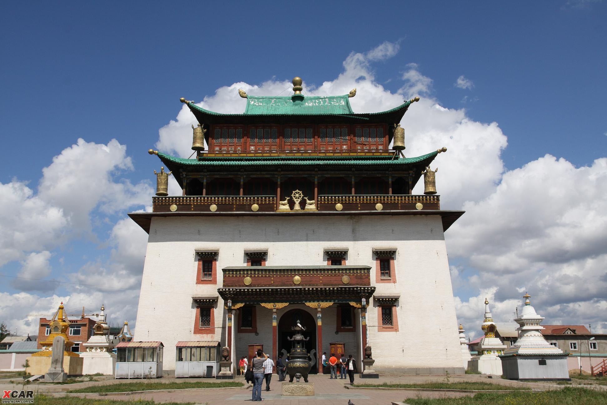 富池 2009-08-21 17:30   9樓 甘丹寺,是蒙古