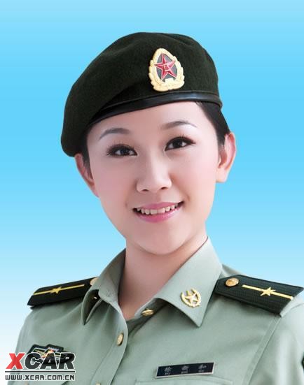 中國女兵風采