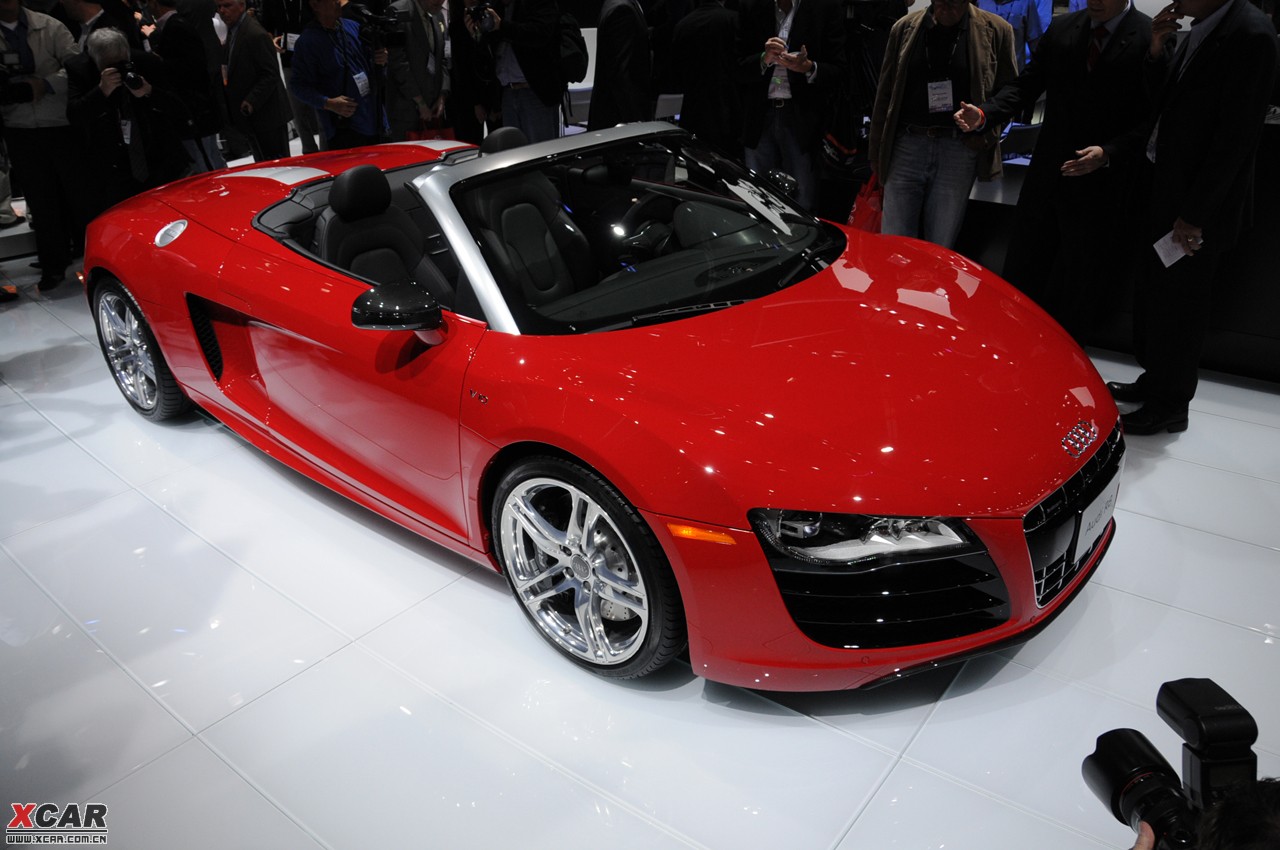 2011年奥迪r8 spyder 奥迪橘红色audi e-tron_奥迪r8论坛_爱卡汽车