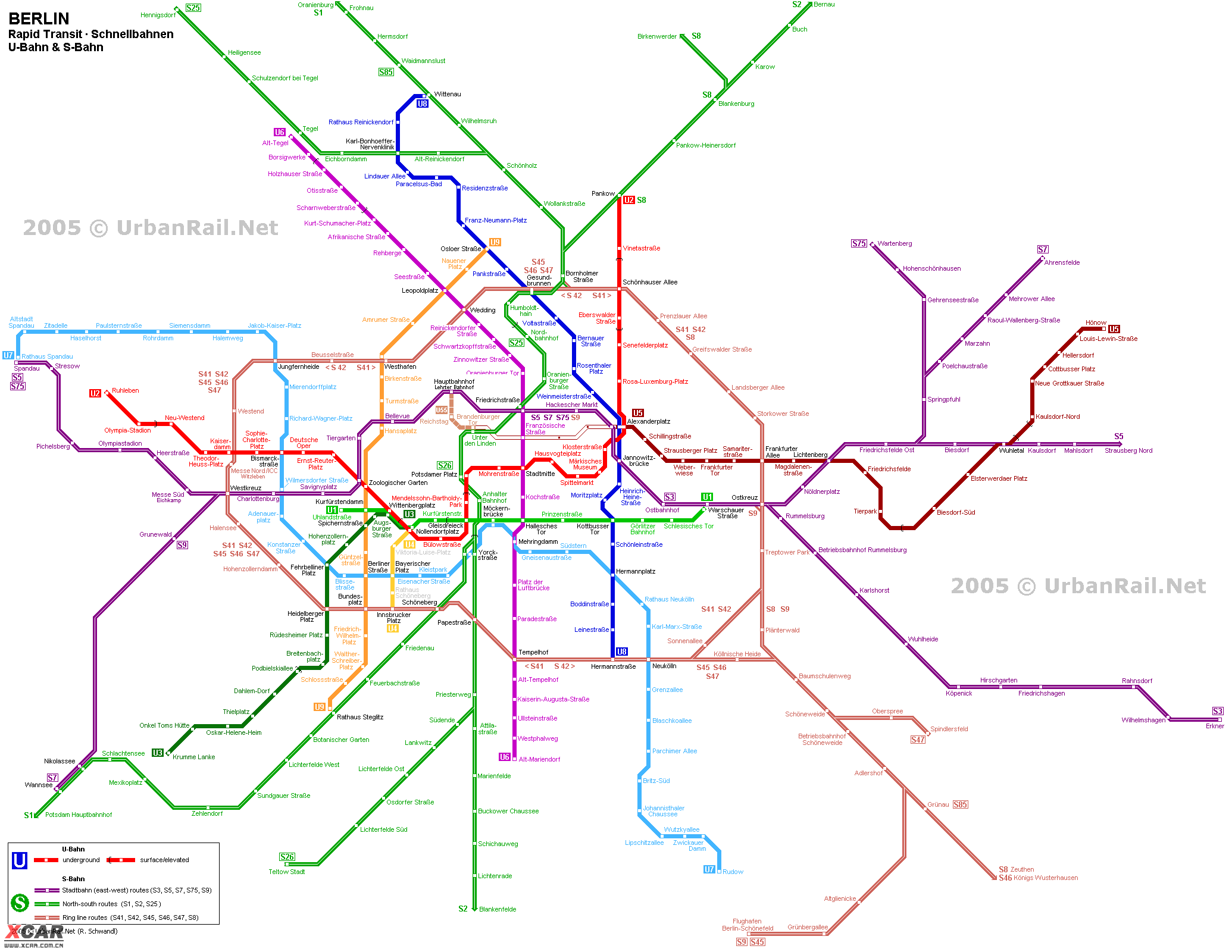 15:55  16楼 线路多了,都是这样画的,送你张德国柏林05年的地铁