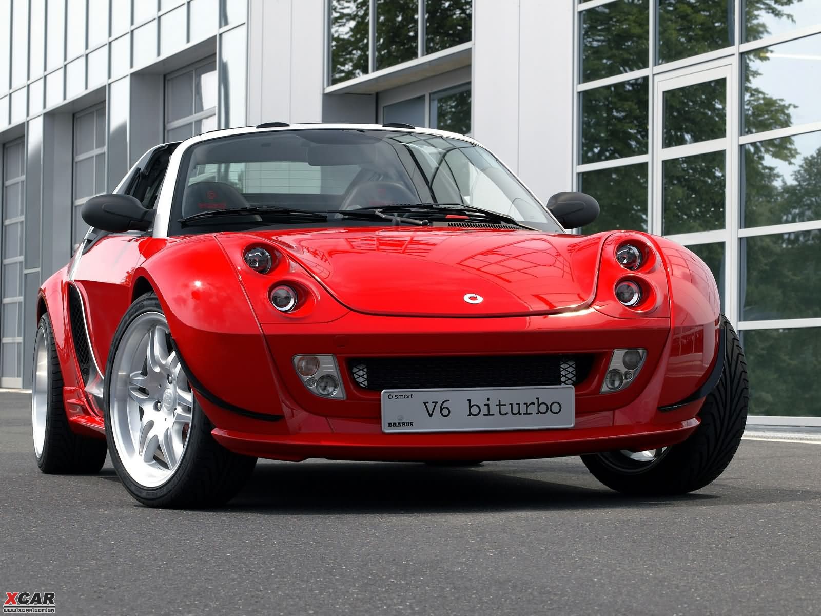 个人认为smart brabus版本最强型号2003 smart roadster coupe v6 bi