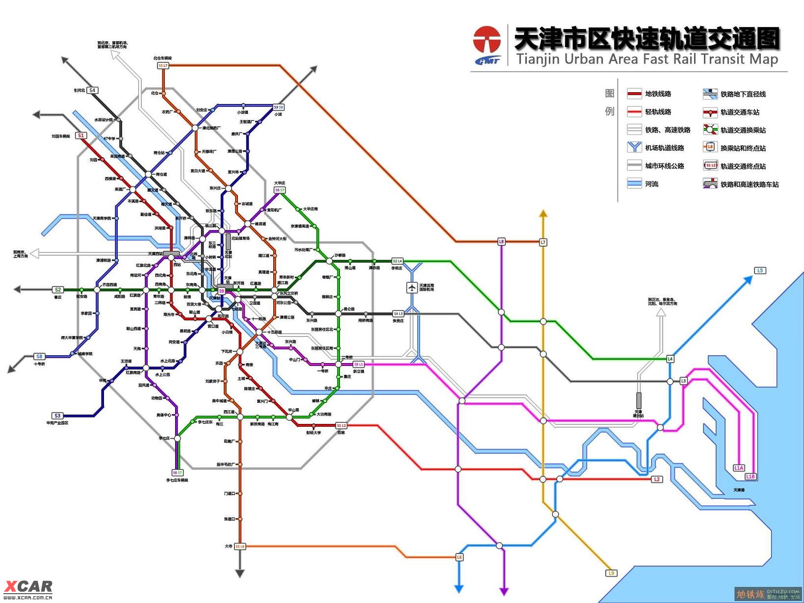 天津团泊新城地铁图片