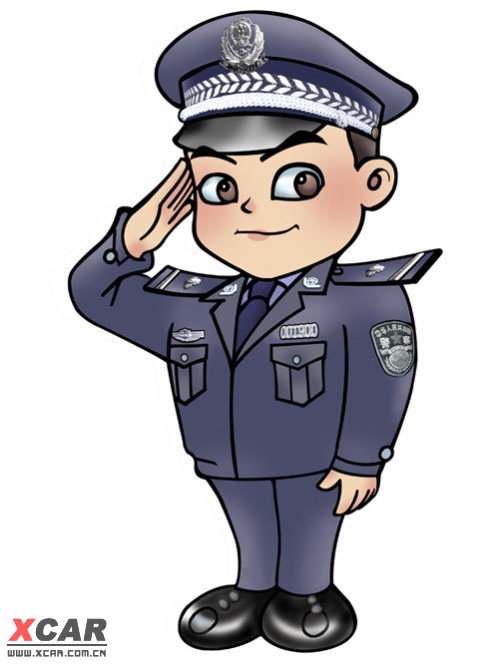 其实成都卡通警察多可爱的,希望现实中的警察应该比他们更可爱!