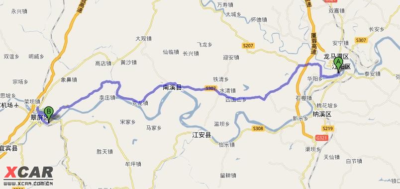 353国道泸州路线图图片
