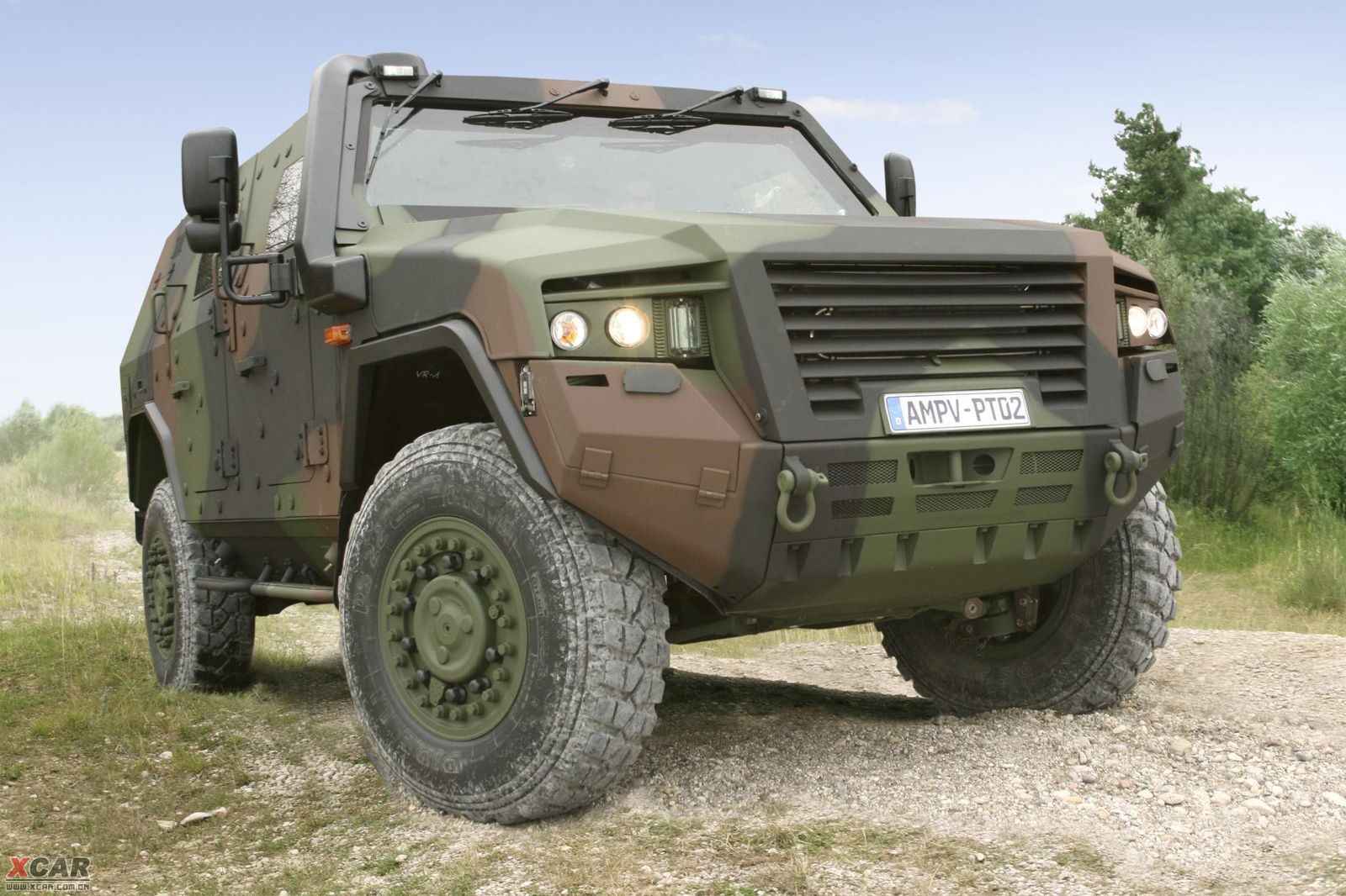 周末放图德国下一代多用途ampv轻型装甲车