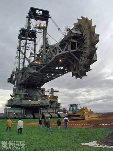 世界上最大的挖掘机bagger 288