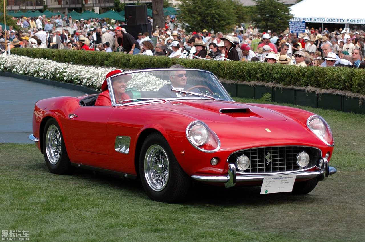 【图】经典的ferrari 250gt california spyder 50周年露天车展