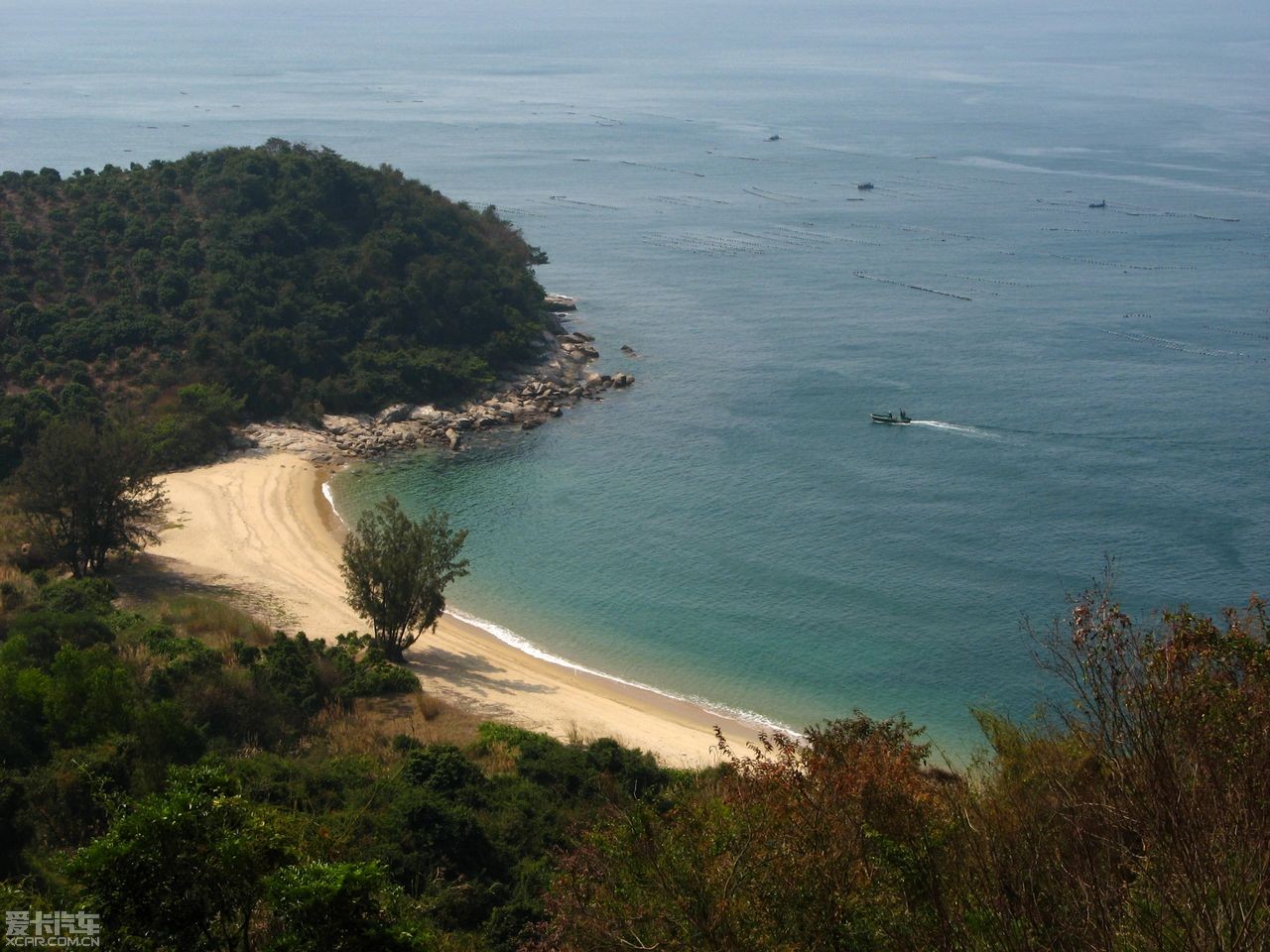 大鹏半岛寂静的海滩-柚柑湾