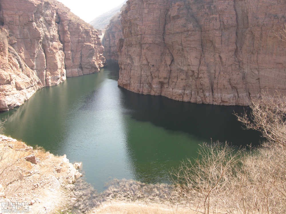 沙河峡沟水库图片