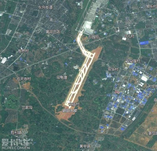 问问双流机场2跑道建成后将影响哪些地区的音噪?(图)