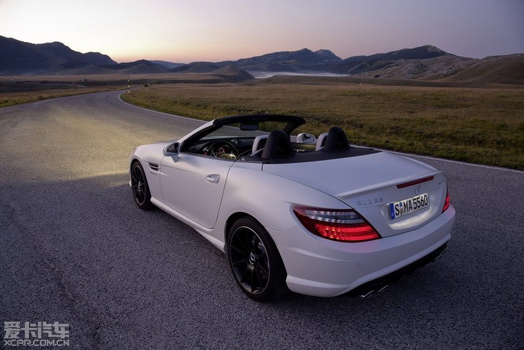 45秒破百奔驰全新slk55amg官图发布
