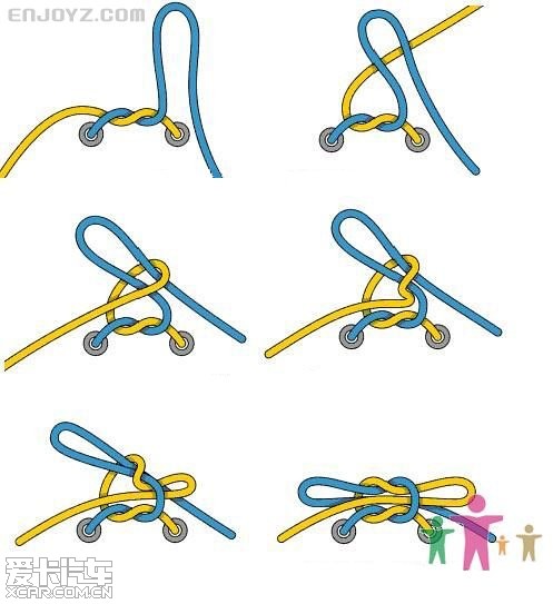 螺旋鞋带的系法图片