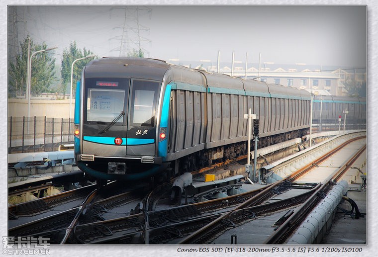 大家看看今天我拍摄的北京地铁4号线总站折返列车的pp