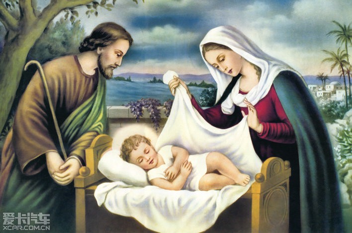 当你敞开心门,迎接这个婴孩主耶稣基督的时候,你的
