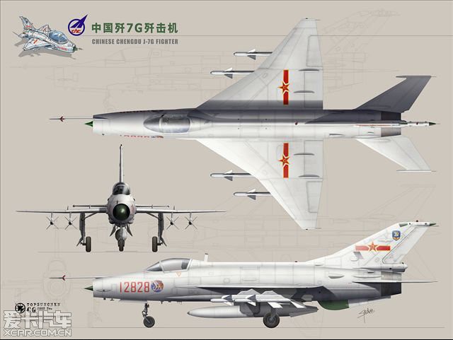 中国战斗机型号大全集图片