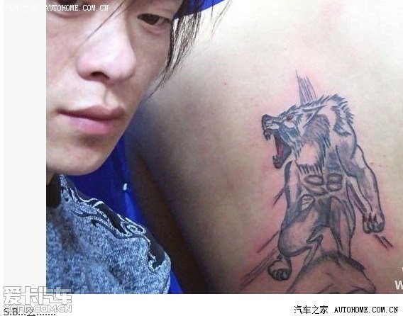 北京强子纹身作品图片