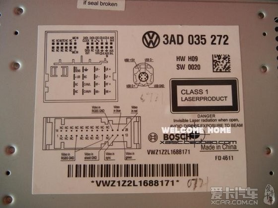 老帕萨特cd机怎么拆图图片