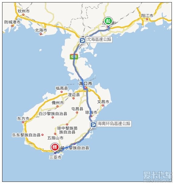 【自驾路书】郑州,长沙,广州,海南自驾游路书攻略(2013年春节期间)