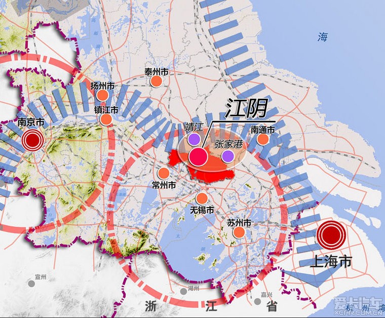 >                                    《江阴市城市总体规划(2011