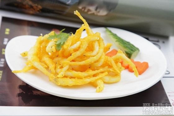 1夜宵,无锡名菜,脆皮银鱼!