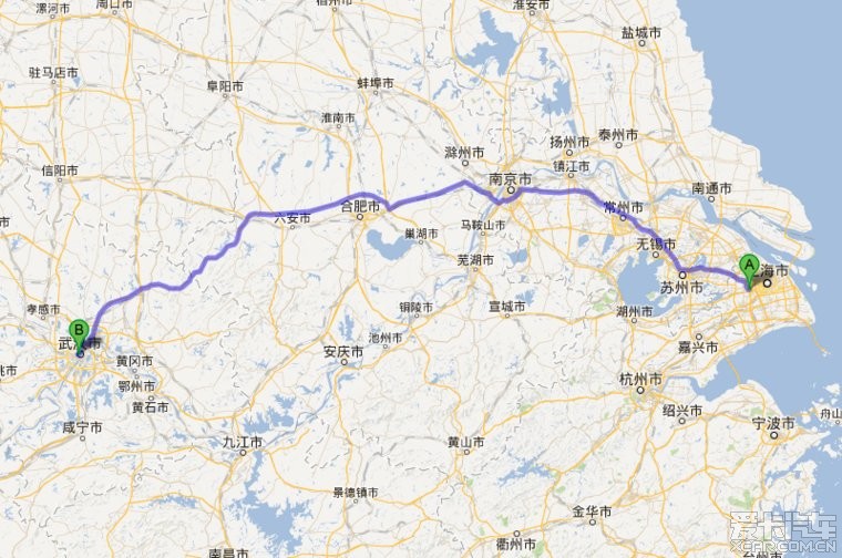 沪渝高速 路线图图片
