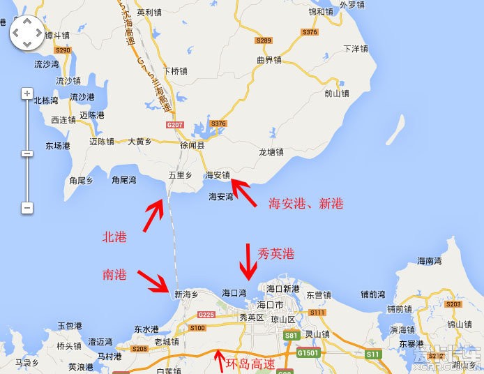 開車自駕遊及揹包遊海南島的渡海路線選擇及經驗談(附雙彩虹圖,23樓及