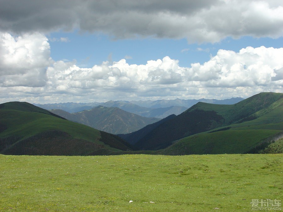 2005年夏天的稻城亞丁海子山理塘草原新都橋風光