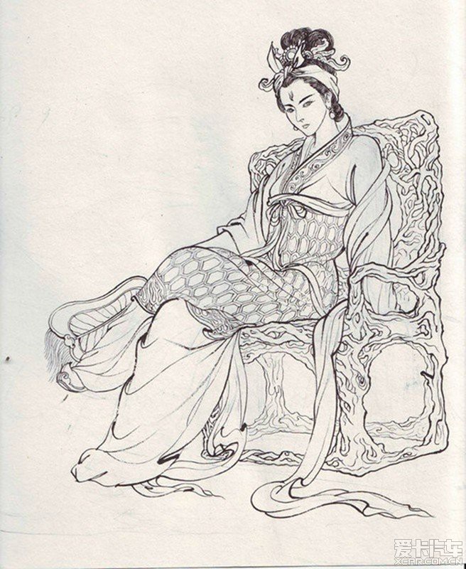 铁扇公主的画法图片
