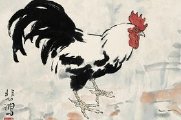 徐悲鸿大师画的鸡也是千古绝唱！