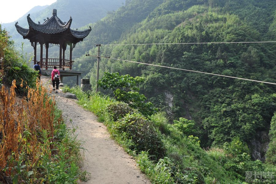 標題:安徽績溪家朋鄉荊州鄉盤山公路,徽杭古道