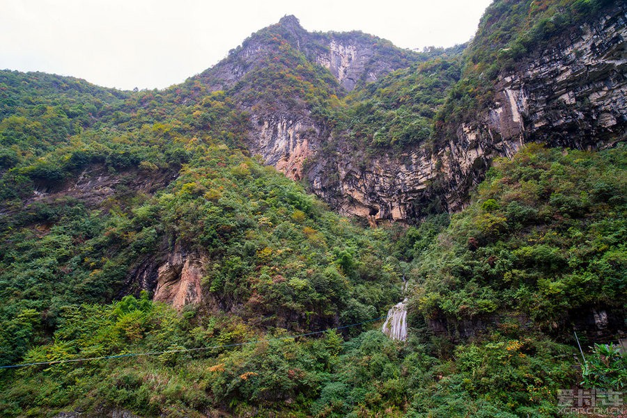 雨中自駕遊玩達州宣漢百里峽(45/93)