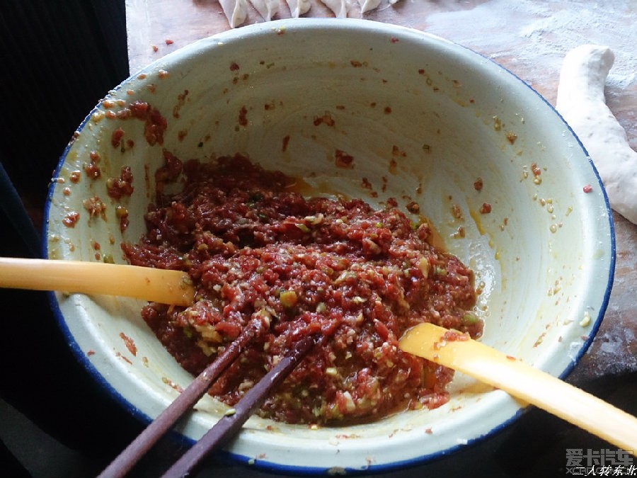 特色早餐马肉饺子