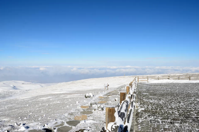 > 冰天雪地長白山 !