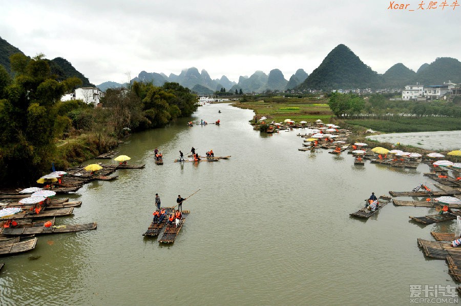 陽朔遇龍河,龍脊梯田,黃姚古鎮騎行悠閒遊 - 酷走旅遊網