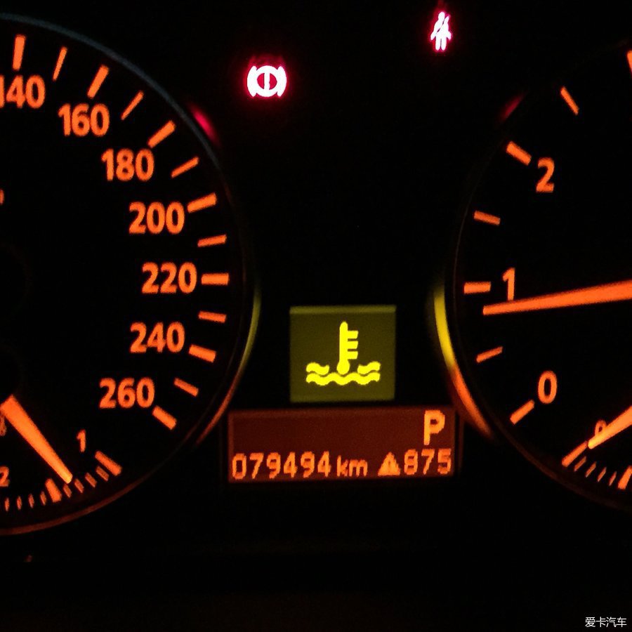 柴油发动机预热指示灯图片