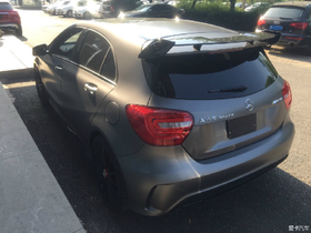 A45 AMG 套件版哑光灰提车作业，终圆钢炮梦