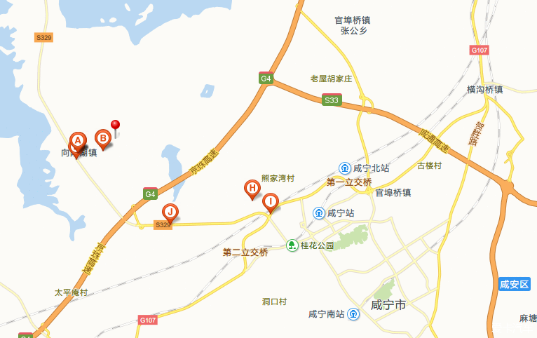 汀泗桥地图图片