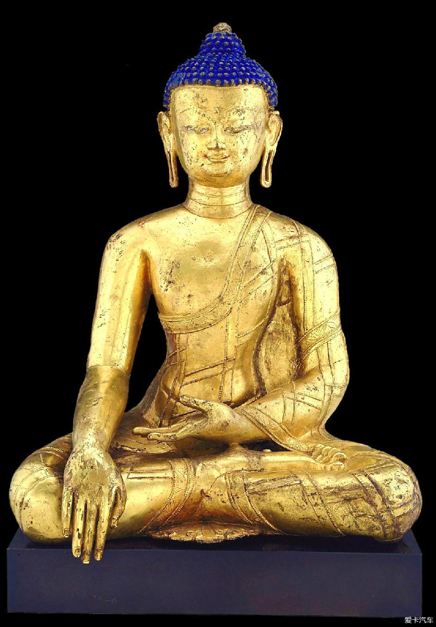 美国史密森学会亚瑟萨克勒美术馆藏   十八世纪西藏   释迦佛成道像