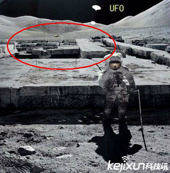 宇宙外星人灵异事件:月球现ufo 曾毁灭地球?