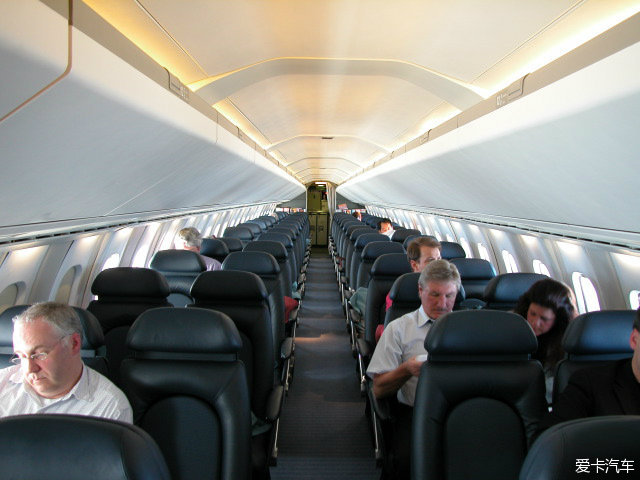 协和客机内部图片